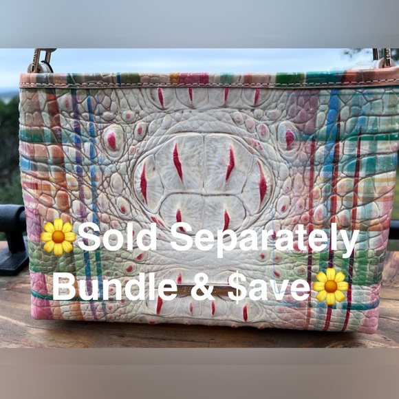 NWT Brahmin Caroline SWEET TEA Ombre Melbourne Satchel - Picture 12 of 12